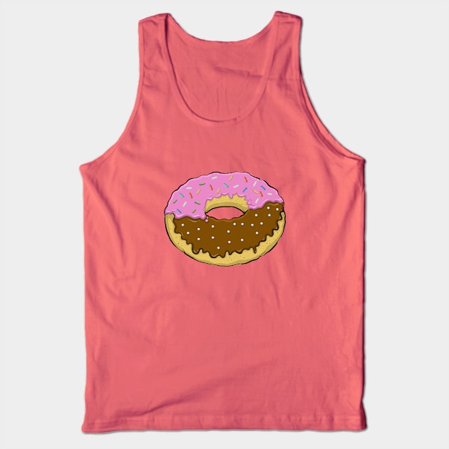 Donut Tank Top by Black Tee Inc